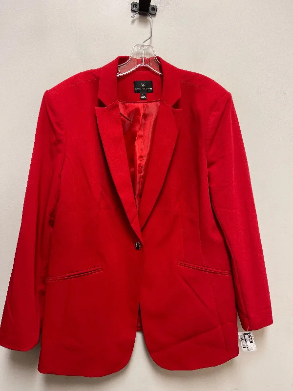 Blazer By Worthington In Red, Size: Xl